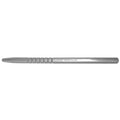 Manche miroir hexagonal, inox