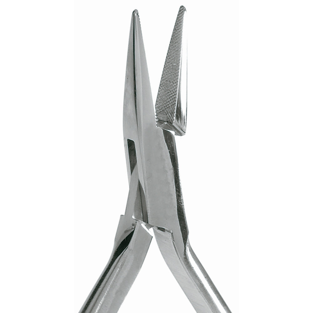 Flachzange, halbrunde, geriffelte Backen, 14 cm 845.00