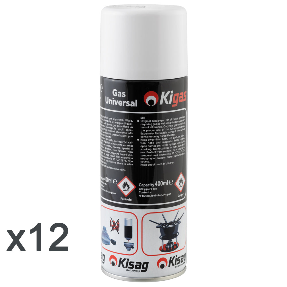 Nachfüllgas 400ml, 220 g (Karton mit 12 Stück) FU47-1603