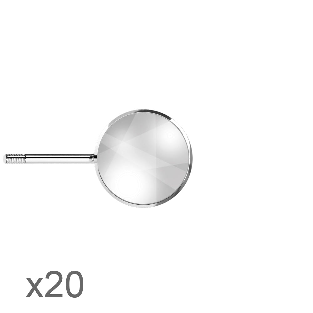 Aluminium-Flachspiegel Nr. 5, Schachtel mit 20 Stück MPV3124PH