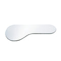 Miroir photo chrome face linguale fin