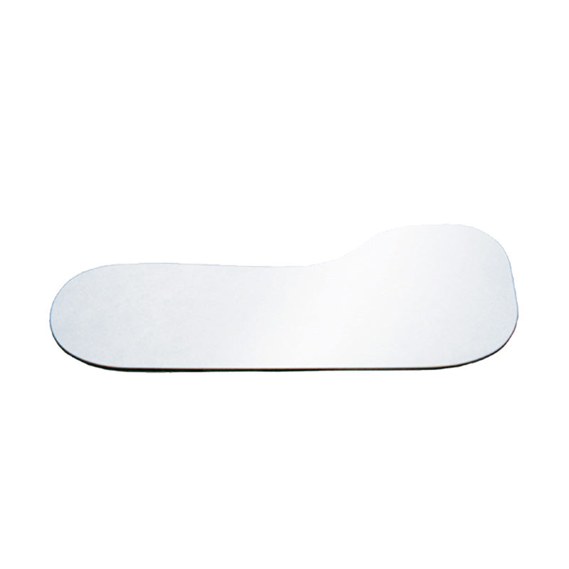 Miroir photo chrome face linguale large