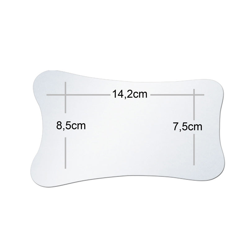 TI photo mirror, extra long occlusal face MZP581.